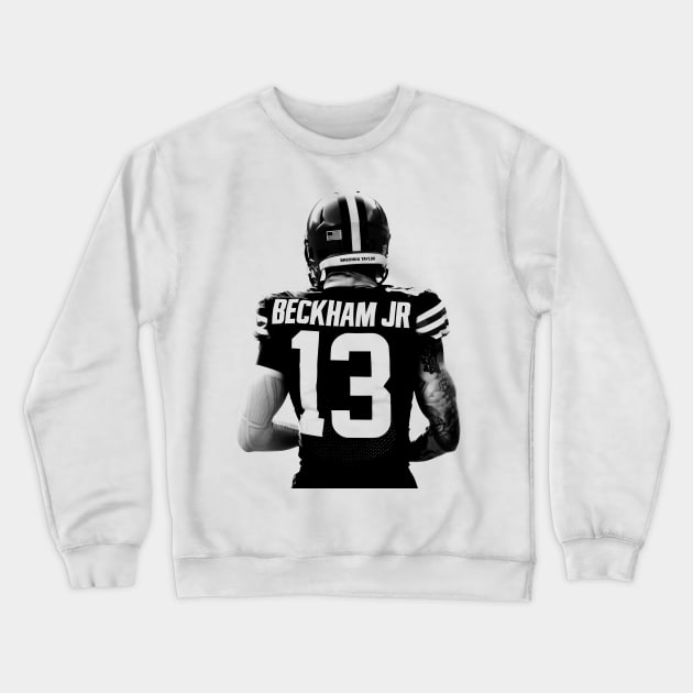 Odell Beckham Jr Crewneck Sweatshirt by Zluenhurf